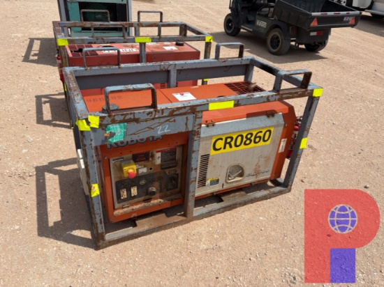 KUBOTA GL11000 10KW DIESEL POWERED GENERATOR