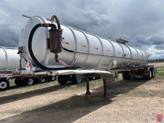 2001 POLAR TANK  T/A 178BBL ALUM. VACUUM TRAILER