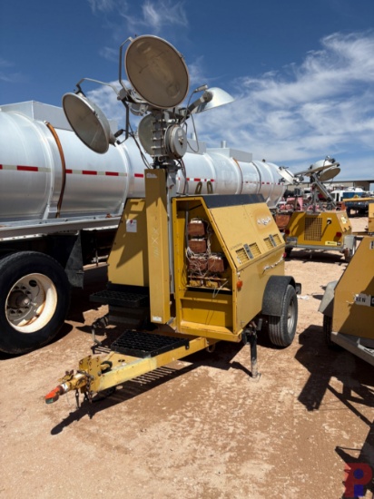 ALLMAND 37.8KW S/A BUMPER PULL LIGHT TOWER/GENERATOR