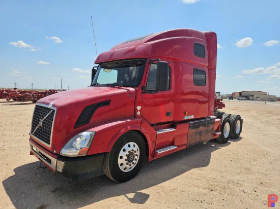 2007 VOLVO VNL T/A SLEEPER HAUL TRUCK