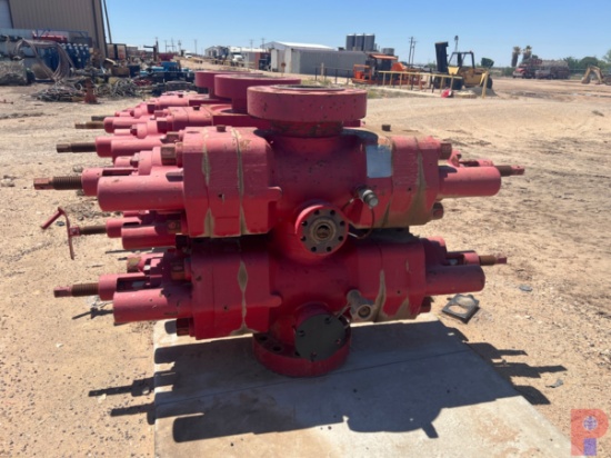 CONTROL FLOW INC. 7-1/16 10K DOUBLE BOP