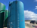 FRONTIER FABRICATION SKIDDED 12DIAMETER X 20H 400BBL VERTICAL STORAGE TANK