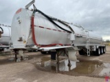 2015 TREMCAR TRI-AXLE 180BBL ALUM. VACUUM TRAILER