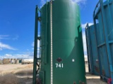 RANCHERS LIVESTOCK 12DIAMETER X 20H 400BBL VERTICAL STORAGE TANK