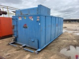 22X8X6H CRIMPED STEEL REVERSE PIT W/ GAS BUSTER