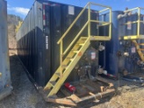 2009 SALTY'S MANUFACTURING 500BBL DUAL GAS BUSTER FRAC TANK