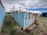 60X11X9.5H (4) COMP MUD SHAKER TANK