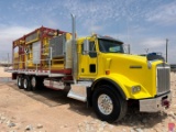 2013 LAMB SERVICES BUILT SKIDDED NITROGEN GENERATION UNIT MTD. ON 2013 KENWORTH T800 TRI AXLE TRUCK