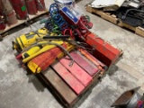 PALLET OF GLAD HANDS W/CONNECTION, TRIANGLES, FLARES, & WIDE LOAD SIGNS