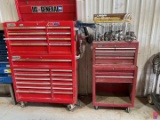 US GENERAL 22 DRAWER INDUSTRIAL TOOL BOX & POPULAR MECHANICS TOOL BOX W/ TOOLS TO INCLUDE: SEE DETAI