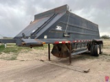 1983 FRUEHAUF 28 T/A BELLY DUMP TRAILER