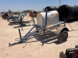 NEW HOLLAND 10' SPRAY RIG TANK TRAILER W/ 3 POINT AUX. TANK