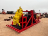 LOGAN 120-TON POWER SWIVEL UNIT, SKIDDED