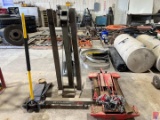 TRANSMISSION JACK, FLOOR JACK, & CHERRY PICKER LIFT