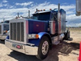 2000 PETERBILT 379 T/A SLEEPER HAUL TRUCK WITH VAC PUMP