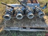 STAINLESS FOUR VALVE MANIFOLD