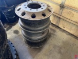7 - ALCOA 10 LUG ALUMINUM WHEELS