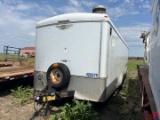 2008 H&H 20 T/A BP ENCLOSED PRESSURE WASHER TRAILER