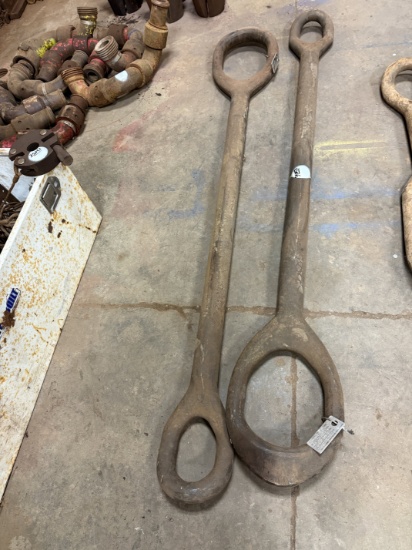 (2) 2 x 72 ELEVATOR LINKS (CERTIFIED IN 2023)