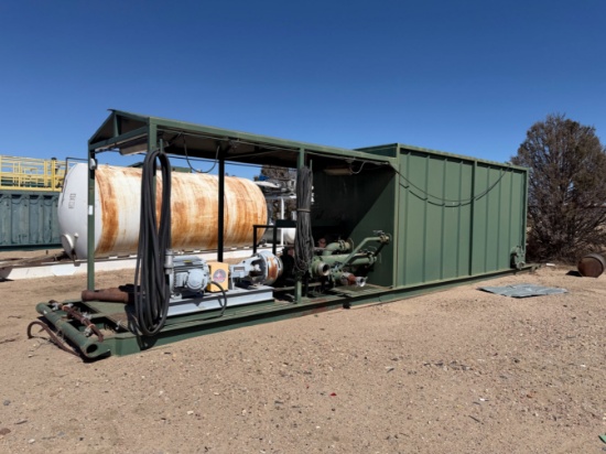 180 bbl. Premix Tank Skid