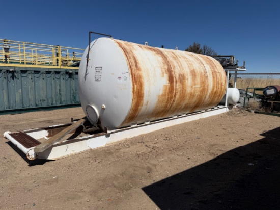 6,000 Gallon Diesel Fuel Tank skid w/ lubster