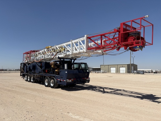 Eagle 112' X 300k 5-Axle Well Service Rig