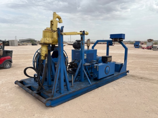 85 Ton Hydraulic Power Swivel Unit, Skidded