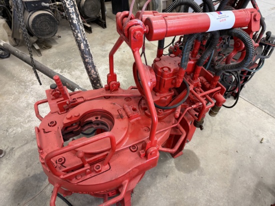 Oil Country 55000 Hydraulic Tubing Tong W/ Air Back-Up & Hanger