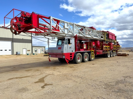 2014 Watson Hopper Pay Zone 550 Dd 108-300k 7-Axle Well Service Rig