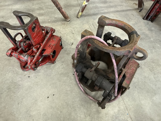 (1) Oil Country 125-Ton Tubing Spider (Incomplete) & (1) Cavins Model B 55-Ton Dressed Tubing Spider