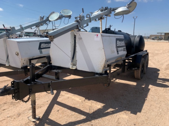 Allmand MAXI-LITE SHO-HD 20kw Light Tower Combo Trailer