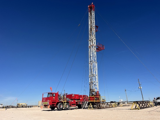 2024 WATSON HOPPER GXHTA 550 5-AXLE WELL SERVICE RIG (106'x300k MAST, FULLY TOOLED & CERTIFIED, FIEL