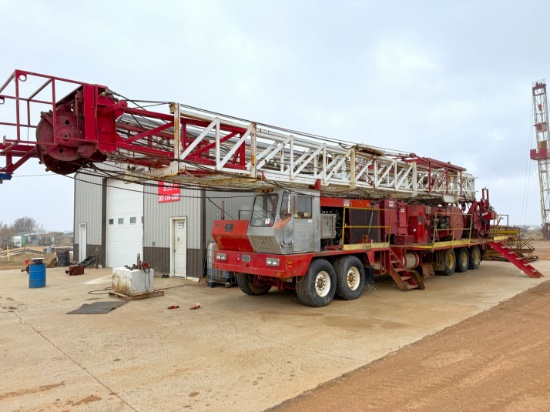 2006 Crown Ce550 Dd 104-265k 5-Axle Well Service Workover Rig