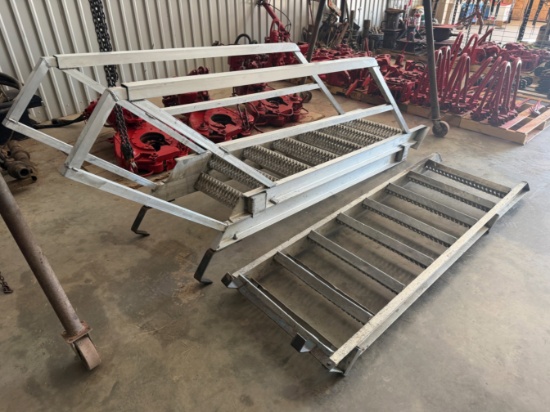 (2) 8 Aluminum Rig Ladders