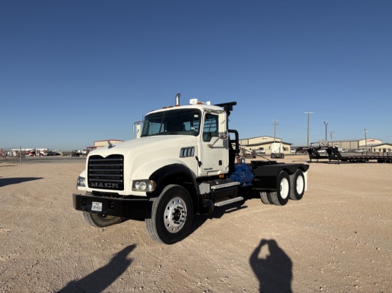 2009 Mack Granite Gu713 T/A Winch / Vacuum Truck