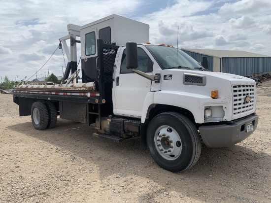 2005 Chevrolet Kodiak C6500 Laydown Pipe Truck