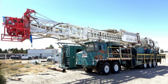 2006 Sj Petro Xj450 105-303k Lbs. 5-Axle Mobile Drilling Rig