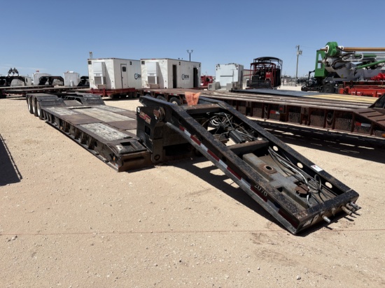 1998 Load King 503-Hdd 38 X 102 3-Axle 50-Ton Rgn Trailer