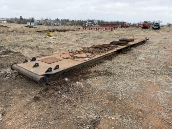Guice 40' Well Service Rig Base Beam