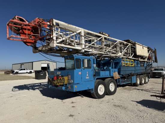 1981 Franks Mobilrig 400 Dd 96-210k 5-Axle Well Service Workover Rig