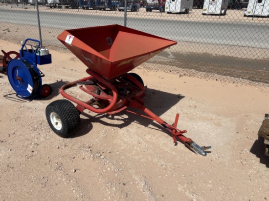Lely pull behind broadcast spreader