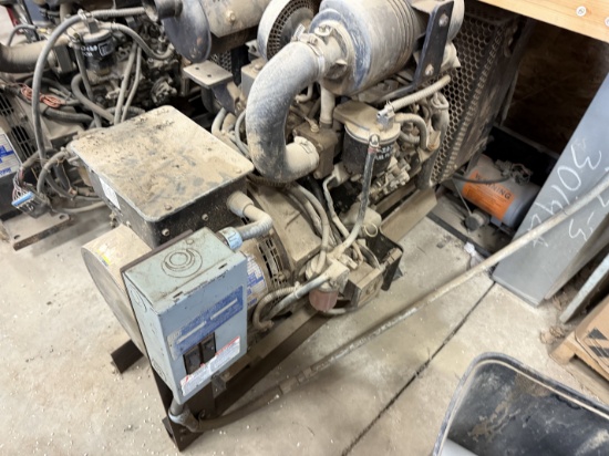 Marathon 8-Kw Generator P/B Yanmar 3-Cylinder Diesel Engine
