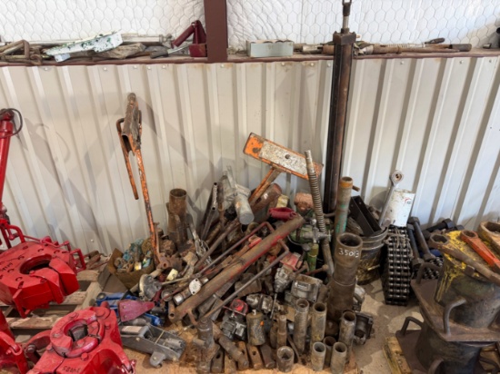 Lot of misc. well service rig parts