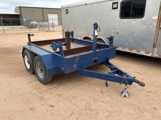 SHOPBUILT 8 x 6.5 t/a bumper pull BOP trailer