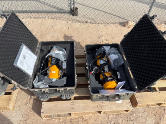 (2) Unused Scott Safety Scba Units W/ Pelican Cases