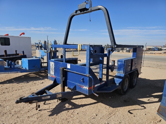 SHOPBUILT 12 x 6 t/a bumper pull BOP trailer