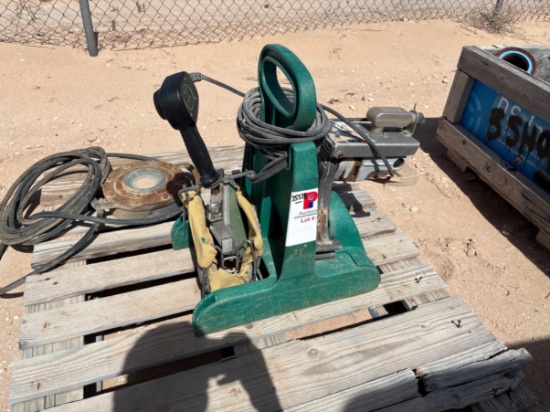 Mcelroy Manual Electric Poly Pipe Fusion Machine & (1) Weight Indicator Pad