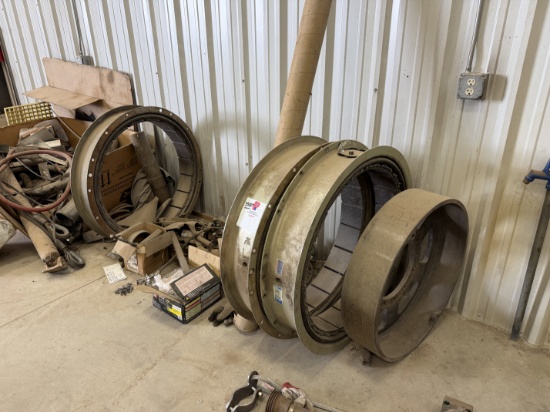 Wall W/ Eaton Air clutches & misc. Rig Parts