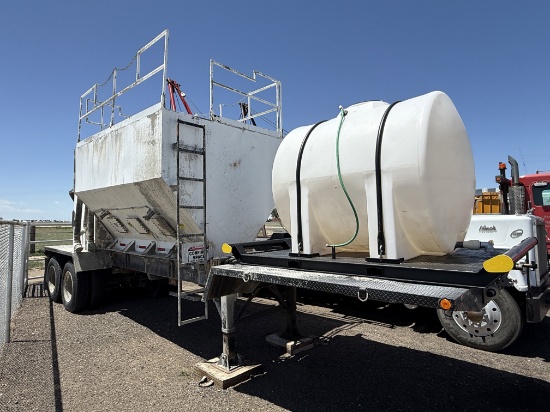 400 Sack Volumetric Cement Mixer T/A 32'X96" T/A Trailer