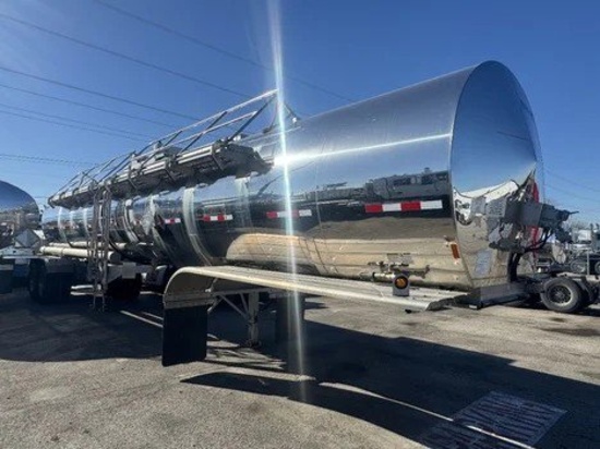 2016 HEIL 7,000 GALLON DOT 407 CHEMICAL TANK TRAILER
